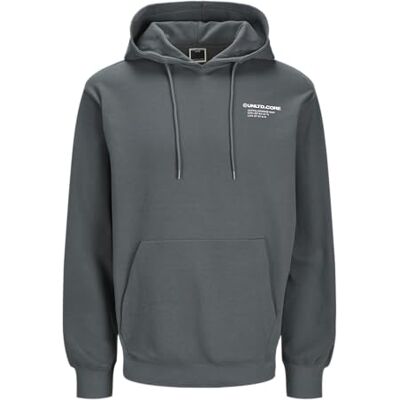 JACK & JONES Capuchontrui voor heren, bedrukt, urban chic, S JACK & JONES Capuchontrui voor heren, bedrukt, urban chic, S