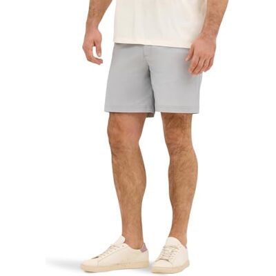 Lee heren Khakishort Extreme Motion 7" Flat Front Short Lee heren Khakishort Extreme Motion 7" Flat Front Short