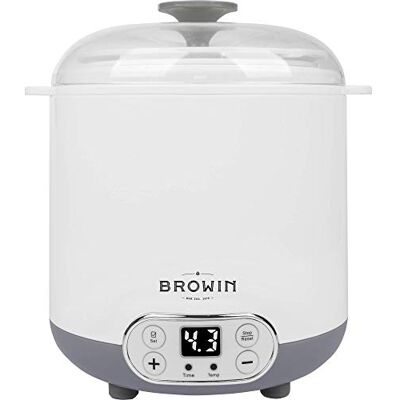 BROWIN 801013 Multifunctionele Yoghurt- en Kaasmaker BROWIN 801013 Multifunctionele Yoghurt- en Kaasmaker