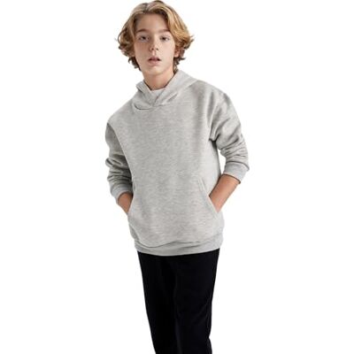 DeFacto B7773a8 jongens Sweatshirt met capuchon DeFacto B7773a8 jongens Sweatshirt met capuchon