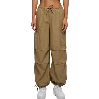 Urban Classics dames Broek Katoenen Cargobroek Voor Dames Urban Classics dames Broek Katoenen Cargobroek Voor Dames