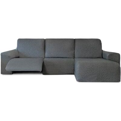 Fijalo Model FC0991716D - Bankhoes voor Chaiselongue - Donkergrijs Fijalo Model FC0991716D - Bankhoes voor Chaiselongue - Donkergrijs