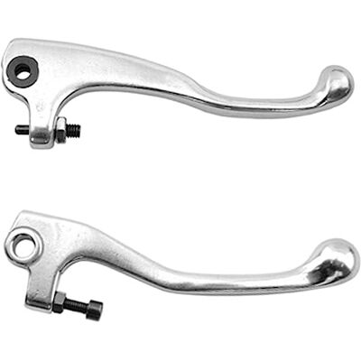 ACCOSSATO Paar hendels voor GAS EC 450 F van 2010 tot 2015 (CC 450) hendel zilver kort ACCOSSATO Paar hendels voor GAS EC 450 F van 2010 tot 2015 (CC 450) hendel zilver kort