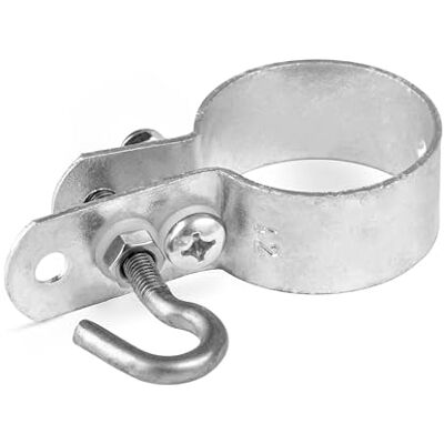 Alberts - Schelle - Ø34-60 mm - galvanized staal - Fence clamp Alberts - Schelle - Ø34-60 mm - galvanized staal - Fence clamp