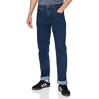 Lee Men's Brooklyn Jeans, Fresh MID Worn IN, 34W / 30L Lee Men's Brooklyn Jeans, Fresh MID Worn IN, 34W / 30L
