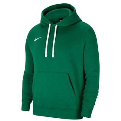 NIKE Herentrui met capuchon M Nk Flc Park20 Pro Hoodie, dennengroen/wit/wit, CW6894-302, M NIKE Herentrui met capuchon M Nk Flc Park20 Pro Hoodie, dennengroen/wit/wit, CW6894-302, M