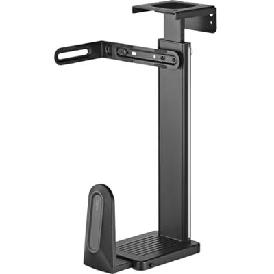 Logilink EO0073 PC-houder voor ondertafel- of wandmontage, draagkracht tot 20 kg, kleur: zwart Logilink EO0073 PC-houder voor ondertafel- of wandmontage, draagkracht tot 20 kg, kleur: zwart