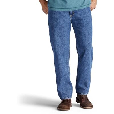 Lee heren Jeans Casual Snit, Rechte Snit, Jeans Lee heren Jeans Casual Snit, Rechte Snit, Jeans