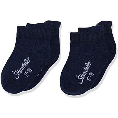 Sterntaler Sneaker-Söckchen DP Uni baby-jongens sokken (2-Pack) Sterntaler Sneaker-Söckchen DP Uni baby-jongens sokken (2-Pack)