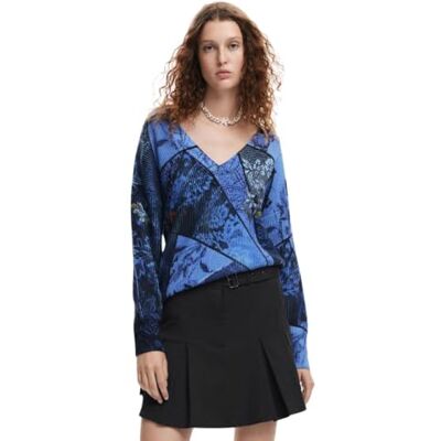 Desigual JERS_Ocean, 5001 Marino, S, blauw, S Desigual JERS_Ocean, 5001 Marino, S, blauw, S