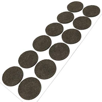 ADSAMM - 12 x feltrini autoadesivi - Ø40 mm - 3.5 mm - meubelvilt pads ADSAMM - 12 x feltrini autoadesivi - Ø40 mm - 3.5 mm - meubelvilt pads