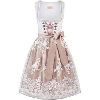 Stockerpoint Aurelie-jurk voor dames, wit, 44 Stockerpoint Aurelie-jurk voor dames, wit, 44