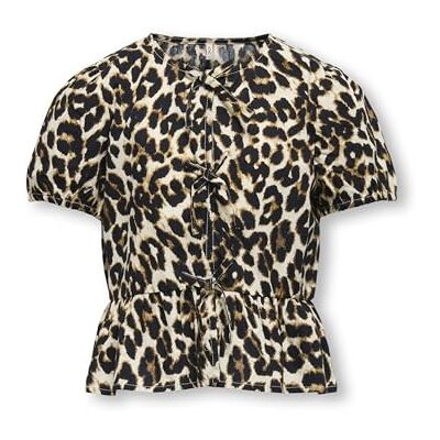 ONLY Girl Top KOGCLARA Top, zwart, 128 ONLY Girl Top KOGCLARA Top, zwart, 128