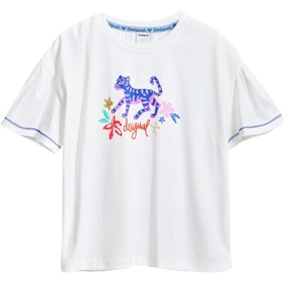 Desigual Ts_smile meisjes T-shirt Desigual Ts_smile meisjes T-shirt