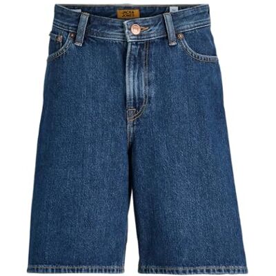 JACK & JONES JACK&JONES JUNIOR jongens jeansshort, Denim Blauw, 134 JACK & JONES JACK&JONES JUNIOR jongens jeansshort, Denim Blauw, 134