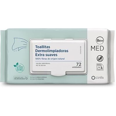 Be+ MED Babydoekjes - Aloe Vera & Glycerine - Hypoallergeen - 72 stuks Be+ MED Babydoekjes - Aloe Vera & Glycerine - Hypoallergeen - 72 stuks