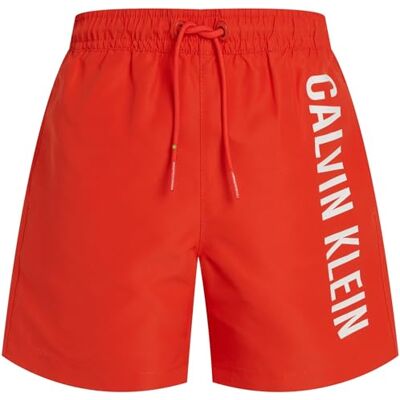Calvin Medium Drawstring Kv0kv00053 jongens Boardshorts Calvin Medium Drawstring Kv0kv00053 jongens Boardshorts