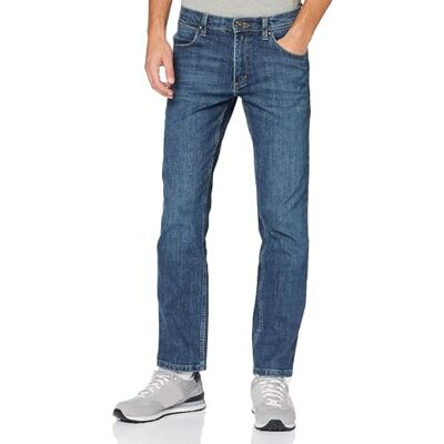 Wrangler heren Jeans Red Kabel Straight Wrangler heren Jeans Red Kabel Straight