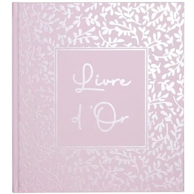 Exacompta: Gastenboek - 21x19 cm - Zilversnede Exacompta: Gastenboek - 21x19 cm - Zilversnede