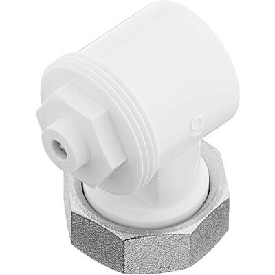 Oventrop Wit Hoekadapter voor Radiatoren M30 x 1.5 Oventrop Wit Hoekadapter voor Radiatoren M30 x 1.5