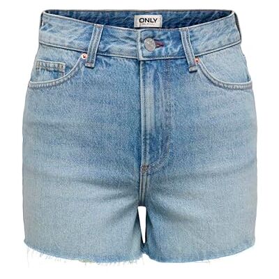 ONLY Onlgabi Embroidery Hw Rw Shorts Azg DNM ONLY Onlgabi Embroidery Hw Rw Shorts Azg DNM