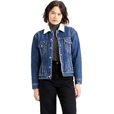 Levi's Dames ex-vriend Sherpa truckerjack Levi's Dames ex-vriend Sherpa truckerjack