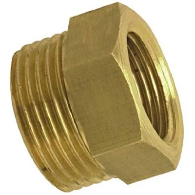BOUTTE Verminderde tepel - messing/chroom - M40x49 - F26x34 - Koppelingen BOUTTE Verminderde tepel - messing/chroom - M40x49 - F26x34 - Koppelingen