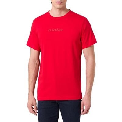 Calvin Heren S/S CREW NECK 000NM2748E Slaap Top, Rood (Berry Sangria), M, Rood (Berry Sangria), M Calvin Heren S/S CREW NECK 000NM2748E Slaap Top, Rood (Berry Sangria), M, Rood (Berry Sangria), M