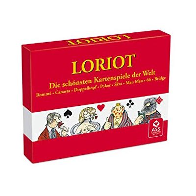 Cartamundi Deutschland Loriot Rommé - Card Game Cartamundi Deutschland Loriot Rommé - Card Game