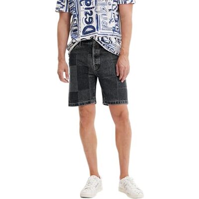 Desigual heren Jeans Denim_marce 2000 Zwart Desigual heren Jeans Denim_marce 2000 Zwart