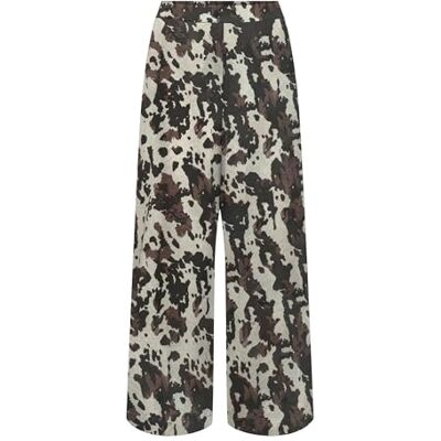 ONLY Onlnova Life Vis Mika Wide Pant, Chocolate Lab, M ONLY Onlnova Life Vis Mika Wide Pant, Chocolate Lab, M