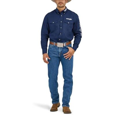 Wrangler heren Jeans Jeans De Corte Vaquero De Alto Rendimiento De Ajuste Regular Wrangler heren Jeans Jeans De Corte Vaquero De Alto Rendimiento De Ajuste Regular
