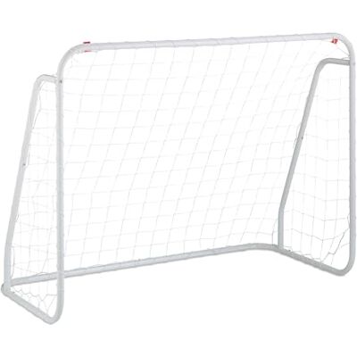 Relaxdays Draagbaar Tuinvoetbaldoel - 96x124x61 cm voor kinderen en volwassenen Relaxdays Draagbaar Tuinvoetbaldoel - 96x124x61 cm voor kinderen en volwassenen