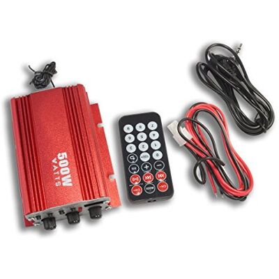 Kinter 95225137693 MA 700 - Auto FM MP3 Versterker - 2 kanalen, 500 W, USB FM, Afstandsbediening Kinter 95225137693 MA 700 - Auto FM MP3 Versterker - 2 kanalen, 500 W, USB FM, Afstandsbediening