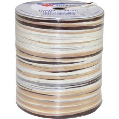 C.E. Pattberg Raffia-Multicolour - Decoratief Lint - 50m C.E. Pattberg Raffia-Multicolour - Decoratief Lint - 50m