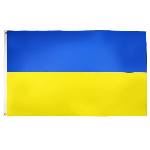 AZ FLAG Oekraïne Vlag 90x60 cm Oekraïense vlaggen 60 x 90 cm Banner 2x3 ft Hoge kwaliteit