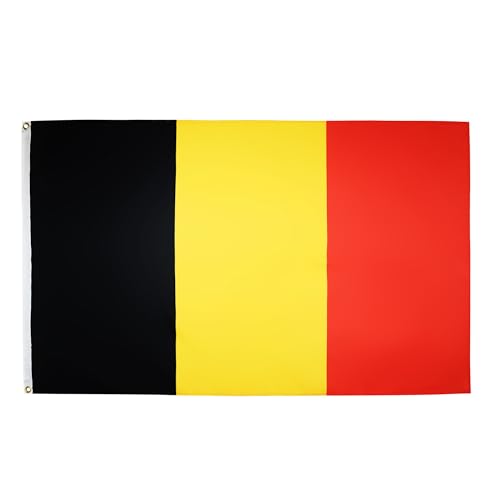 AZ FLAG België vlag 90x60 cm Belgische vlaggen 90 x 60 cm Banner 2x3 ft licht polyester
