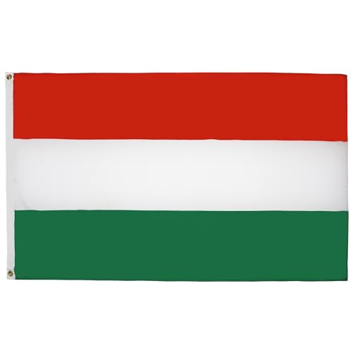 AZ FLAG Hongarije Vlag 150x90 cm Hongaarse vlaggen 90 x 150 cm Banner 3x5 ft Licht polyester
