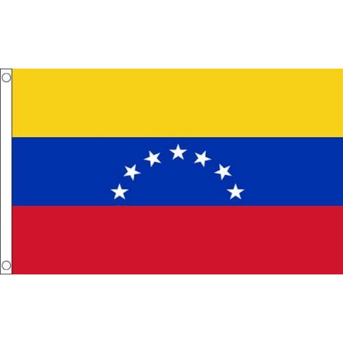 AZ FLAG Venezuela oude vlag 90x60cm Venezolaanse vlag 60 x 90 cm Vlaggen AZ VLAG