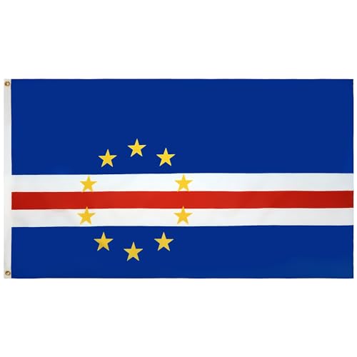 AZ FLAG Kaapverdische vlag 150x90 cm Kaapverdische vlaggen 90 x 150 cm Banner 3x5 ft Licht polyester