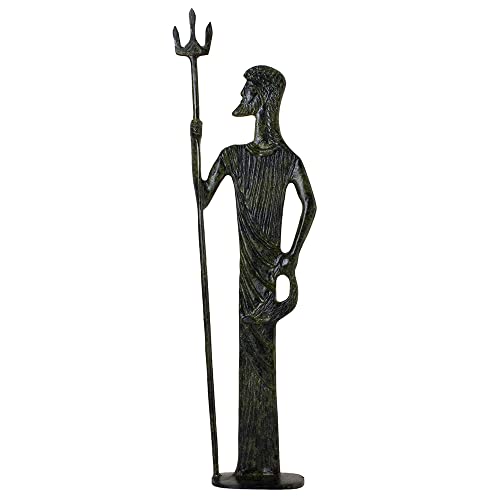 Generic Poseidon God bronzen beeldhouwkunst Oude Griekse mythologie standbeeld door beeldhouwkunst