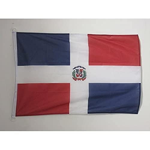 AZ FLAG Nautische vlag Dominicaanse Republiek 45x30cm Dominicaanse bootvlag 30 x 45 cm AZ VLAG
