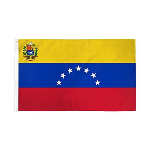 AZ FLAG Oude Venezuela Vlag Met Badge 90x60cm Venezuela 7 sterren vlag 60 x 90 cm Vlaggen AZ VLAG