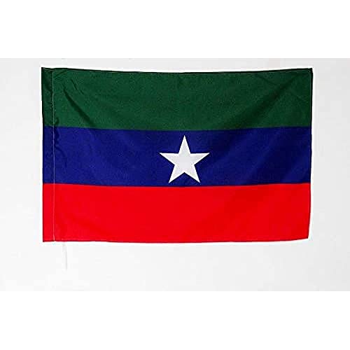 AZ FLAG Ogaden Onafhankelijkheidsvlag in Ethiopië 90x60cm FNLO Vlag 60 x 90 cm Hoes voor vlaggenmast