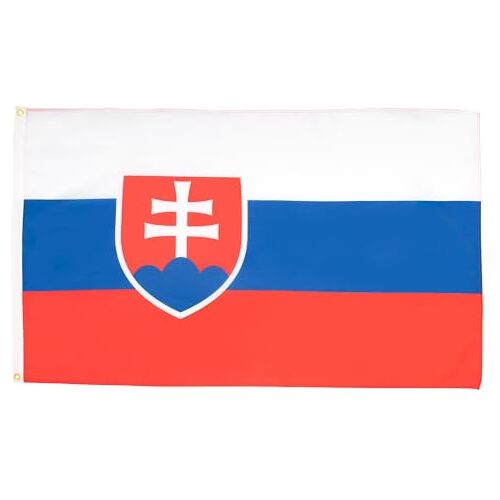 AZ FLAG Slowakije Vlag 90x60 cm Slowaakse vlaggen 90 x 60 cm Banner 2x3 ft licht polyester