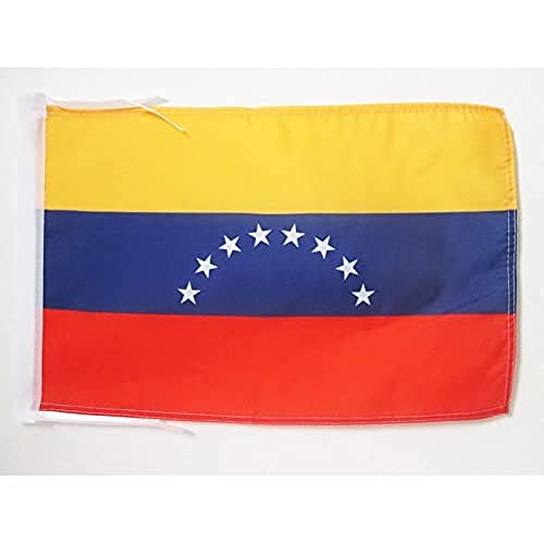 AZ FLAG Venezuela 8 sterren Vlag 45x30 cm koorden nieuw Venezuelaans zonder armen KLEINE vlaggen 30 x 45 cm Banier 18x12 in hoge kwaliteit