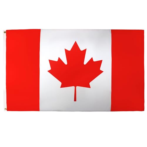 AZ FLAG Canada Vlag 150x90 cm Canadese vlaggen 90 x 150 cm Banner 3x5 ft Licht polyester