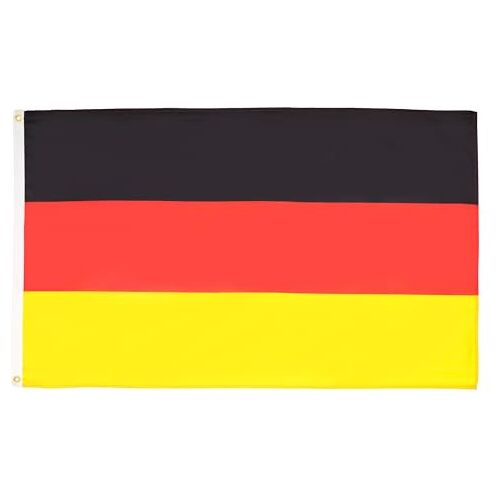 AZ FLAG Duitsland Vlag 90x60 cm Duitse vlaggen 90 x 60 cm Banner 2x3 ft licht polyester