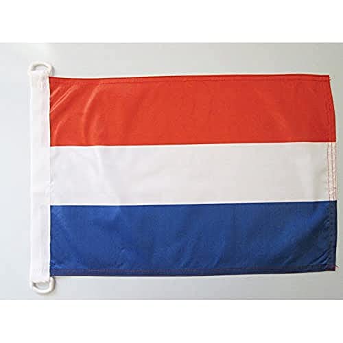 AZ FLAG Nederland NAUTICAL Vlag 45x30 cm Nederlandse vlaggen 30 x 45 cm Banner 12x18 in voor boot