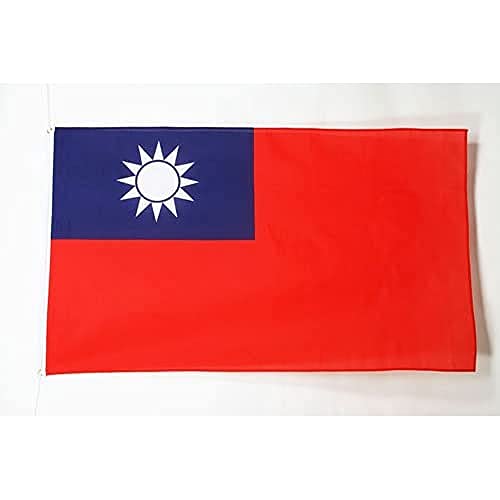 AZ FLAG Taiwanese vlag 150x90 cm Taiwanese vlaggen 90 x 150 cm Banner 3x5 ft Hoge kwaliteit